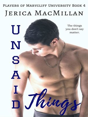 cover image of Unsaid Things